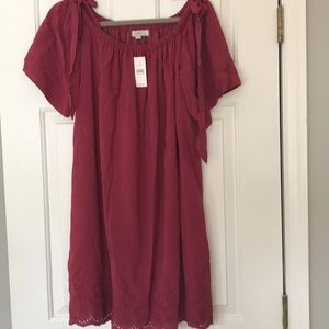 Off the shoulder dress